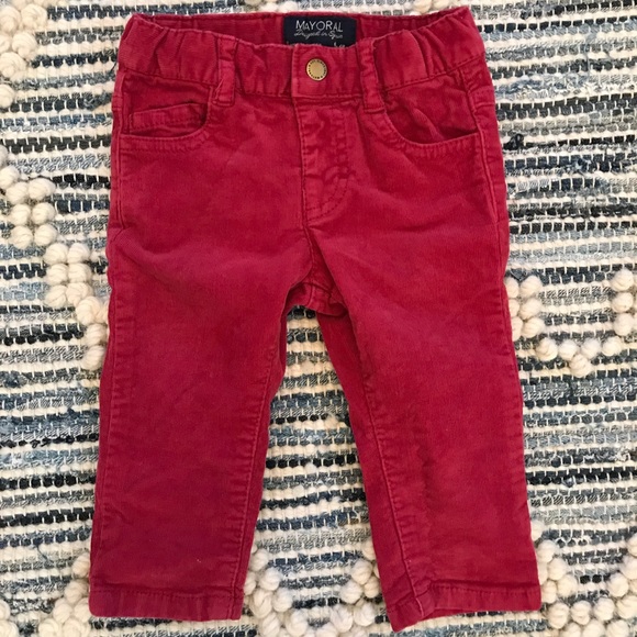 red jeans for baby boy